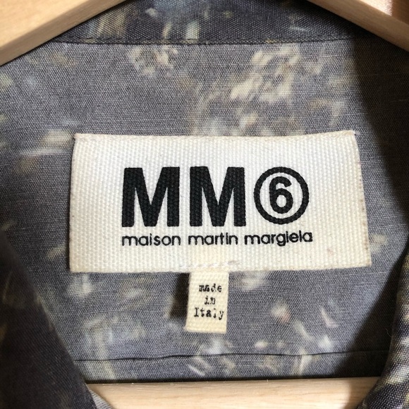 MM6 Margiela Fall 2012 distressed dark floral sleeveless blouse size EU40 small - Picture 4 of 9